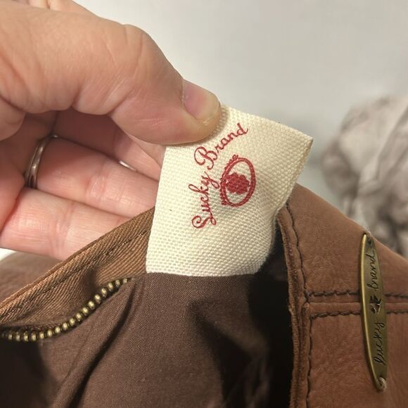 NWT Lucky Brand fringe shoulder bag - Picture 7 of 9